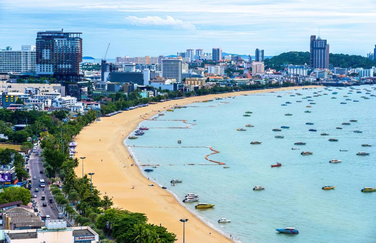 Central Pattaya Condo With A Beautiful View Buitenkant foto